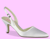 Dyeable Satin, Heel Height: 2�
