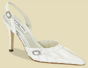 Duchesse Silk, Heel Height: 3 3/8