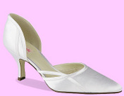 Dyeable Satin, Heel Height: 2�