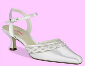 Dyeable Satin, Heel Height: 2