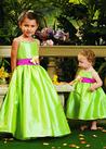 Iridescent Taffeta and Crystal Satin