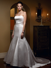 This trumpet gown is an illustration of the term, 