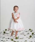 Satin and Tulle Petal Dress