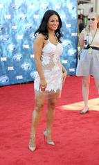 Pia Toscana American Idol 14338 Red Carpet white cocktail dress