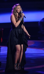 Our dress as seen on American Idol 2011 featured on Lauren Alaina JOVANI 