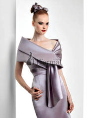 Satin Overlap Shawl