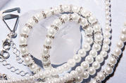 Pearl Rhinestone Bra Straps