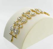 Double Flower Bracelet