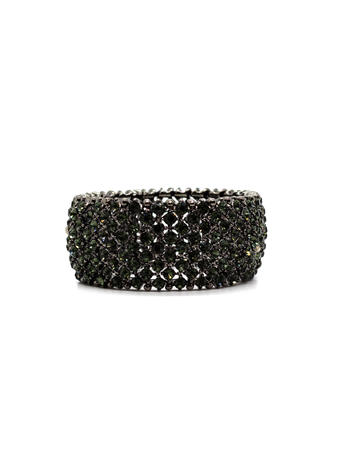 SUSAN SCHERTZ - Cubic Zirconia Cuff Bracelet BR702